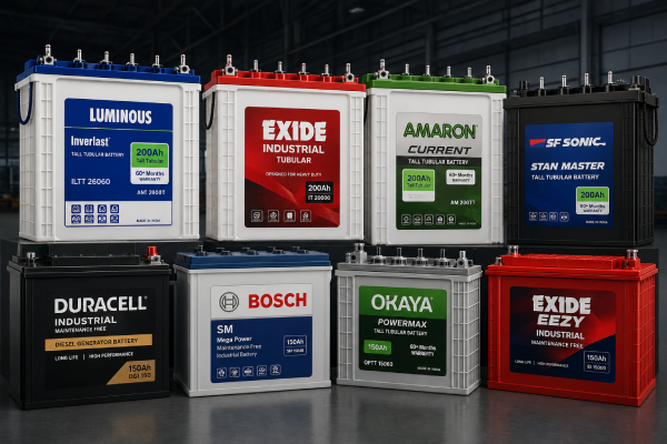 Industrial batteries